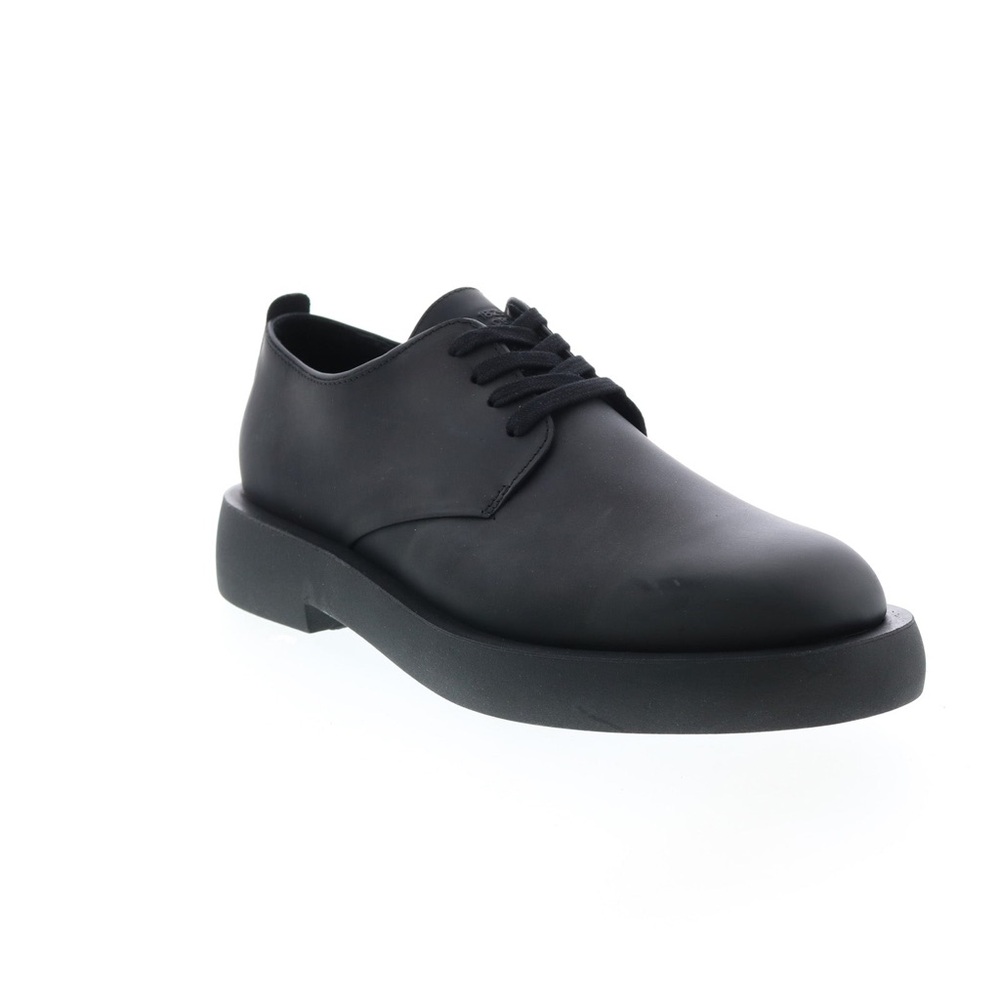 NEW!! Men’s Clarks Mileno London Black Leather Plain Toe Lace Up Size 11M